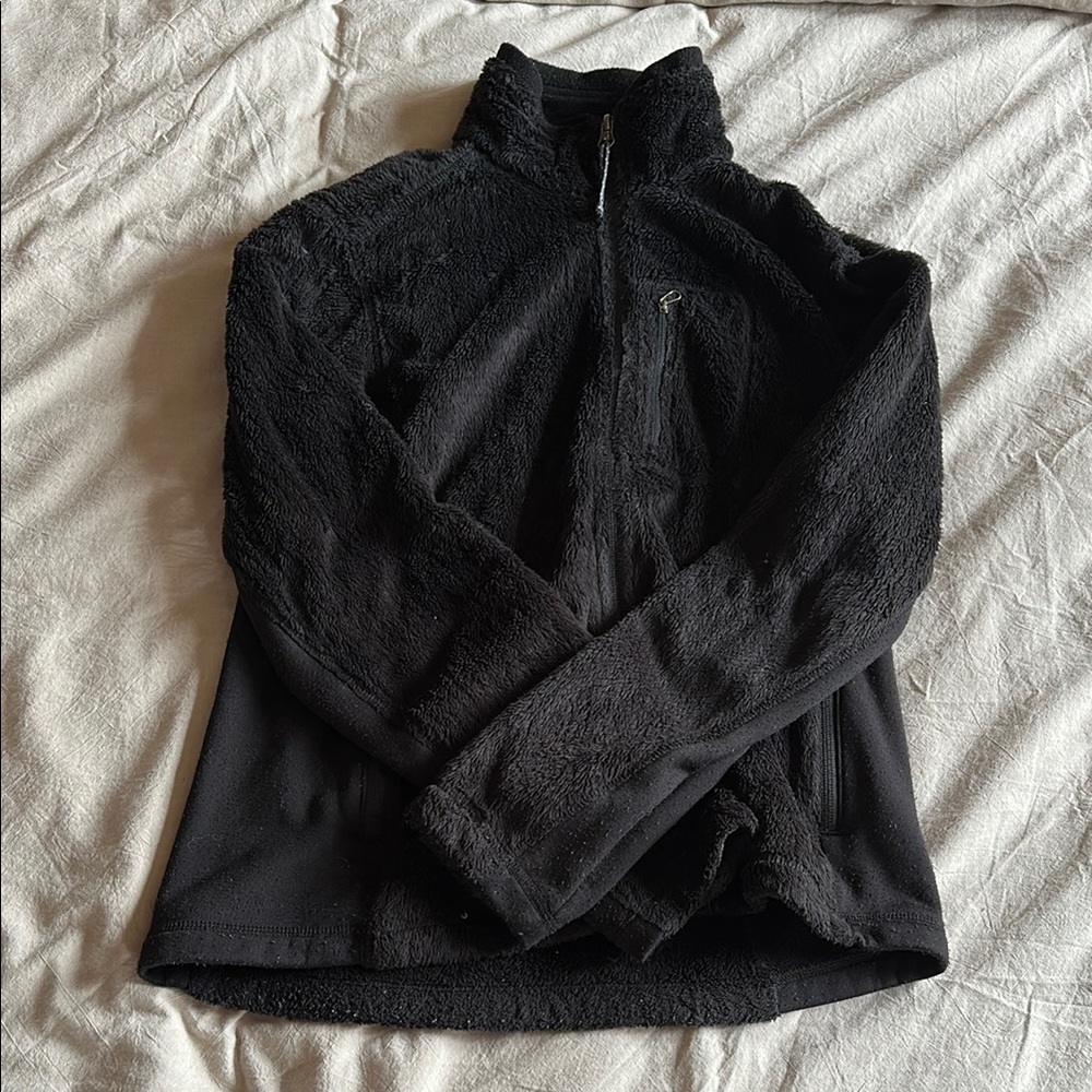 Women's Black Fleece Jacket